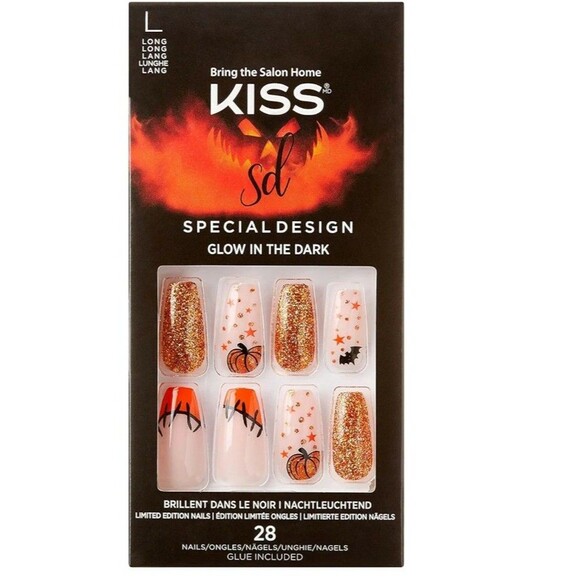 KISS Special Design Halloween Fake Nails
Glow-In-The-Dark
Style ‘Wicked’
NEW - Picture 1 of 3